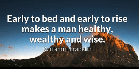 Benjamin-Franklin-Quote-Daily Routine
